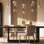 Hemisphere Linear Chandelier 54"