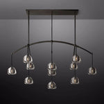 Hemisphere Linear Chandelier 72"
