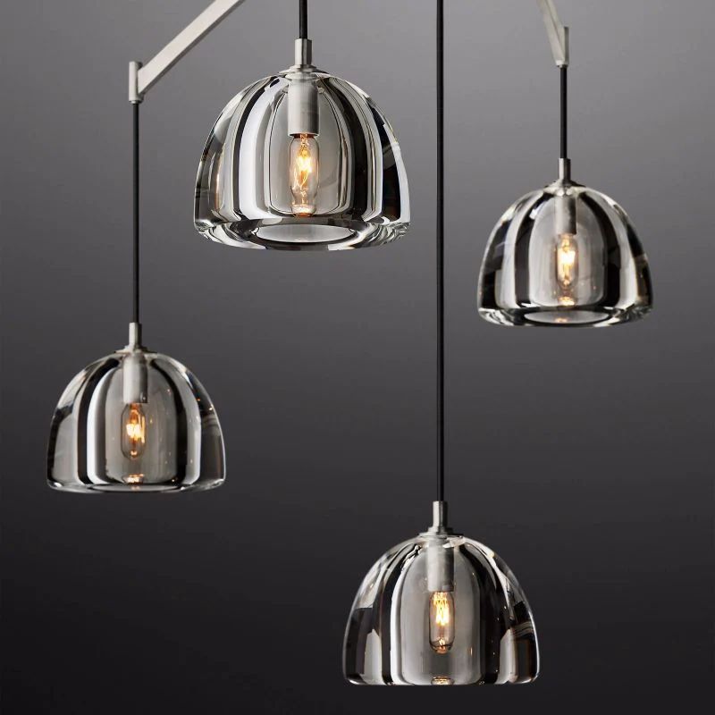 Hemisphere Linear Chandelier 72"