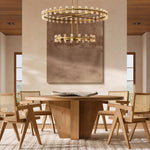 Arcachon Two-Tier Round Chandelier 60"
