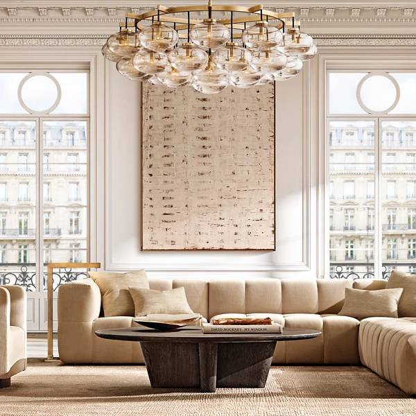 Carmont Round Chandelier 60"
