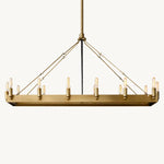 Camille Rectangle Chandelier 41"