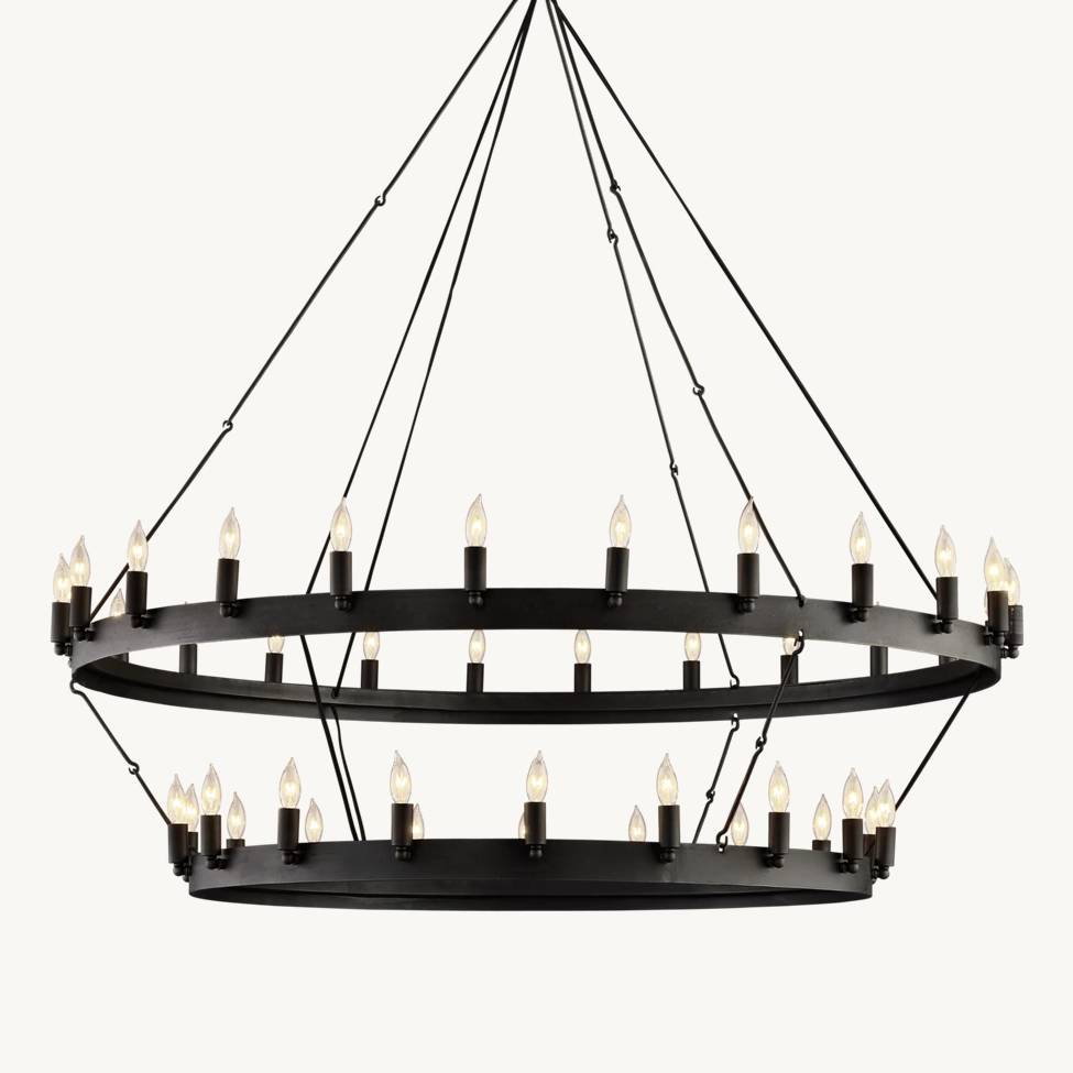 Camille Two-Tier Chandelier 50"