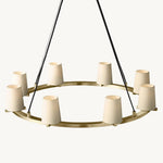 Pauillac Shade Round Chandelier 36"