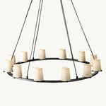 Pauillac Shade Round Chandelier 48"