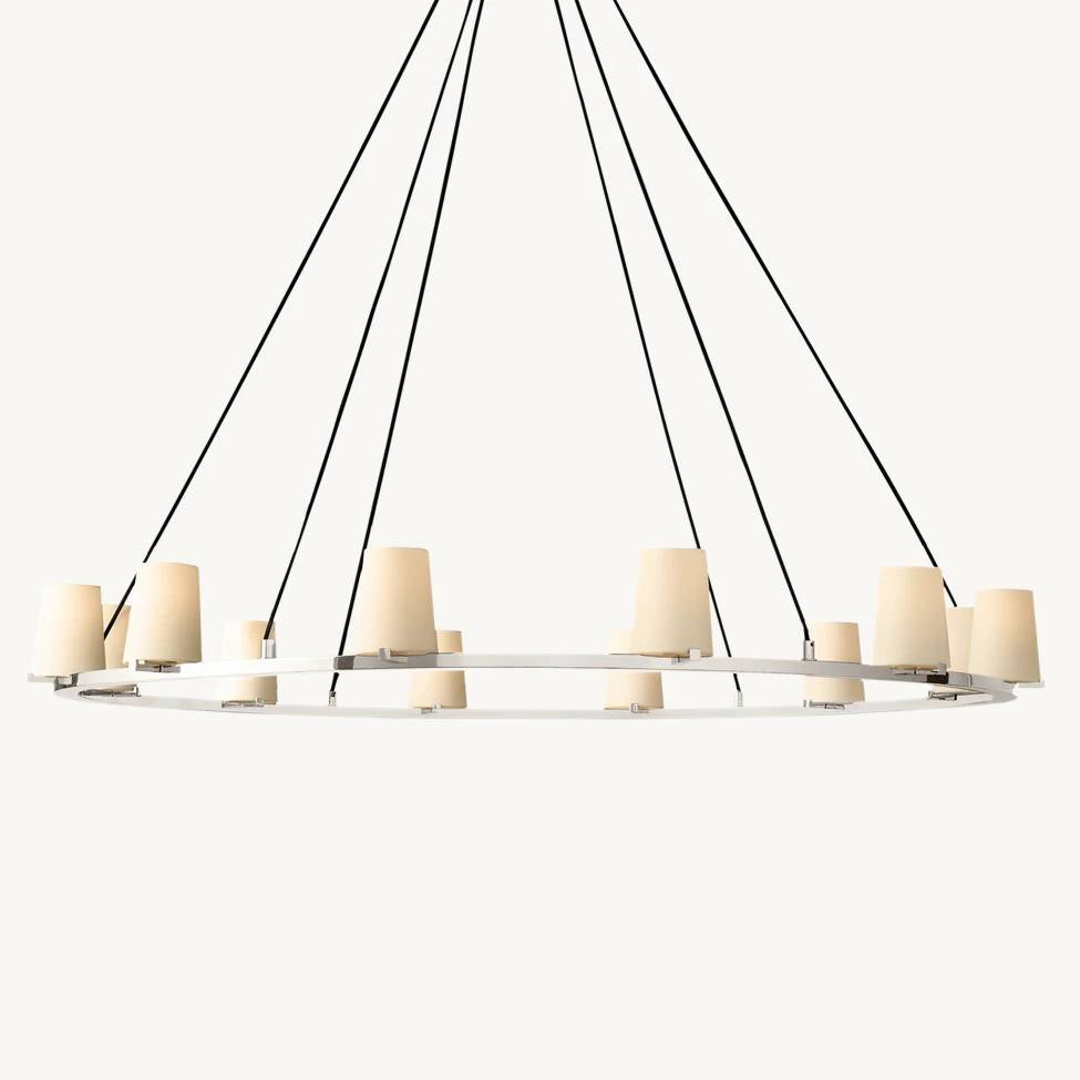 Pauillac Shade Round Chandelier 60"