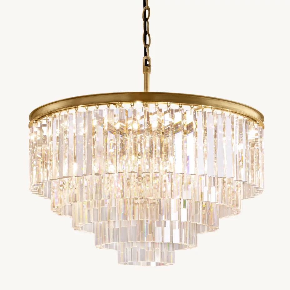 Odeon Round Chandelier 32"