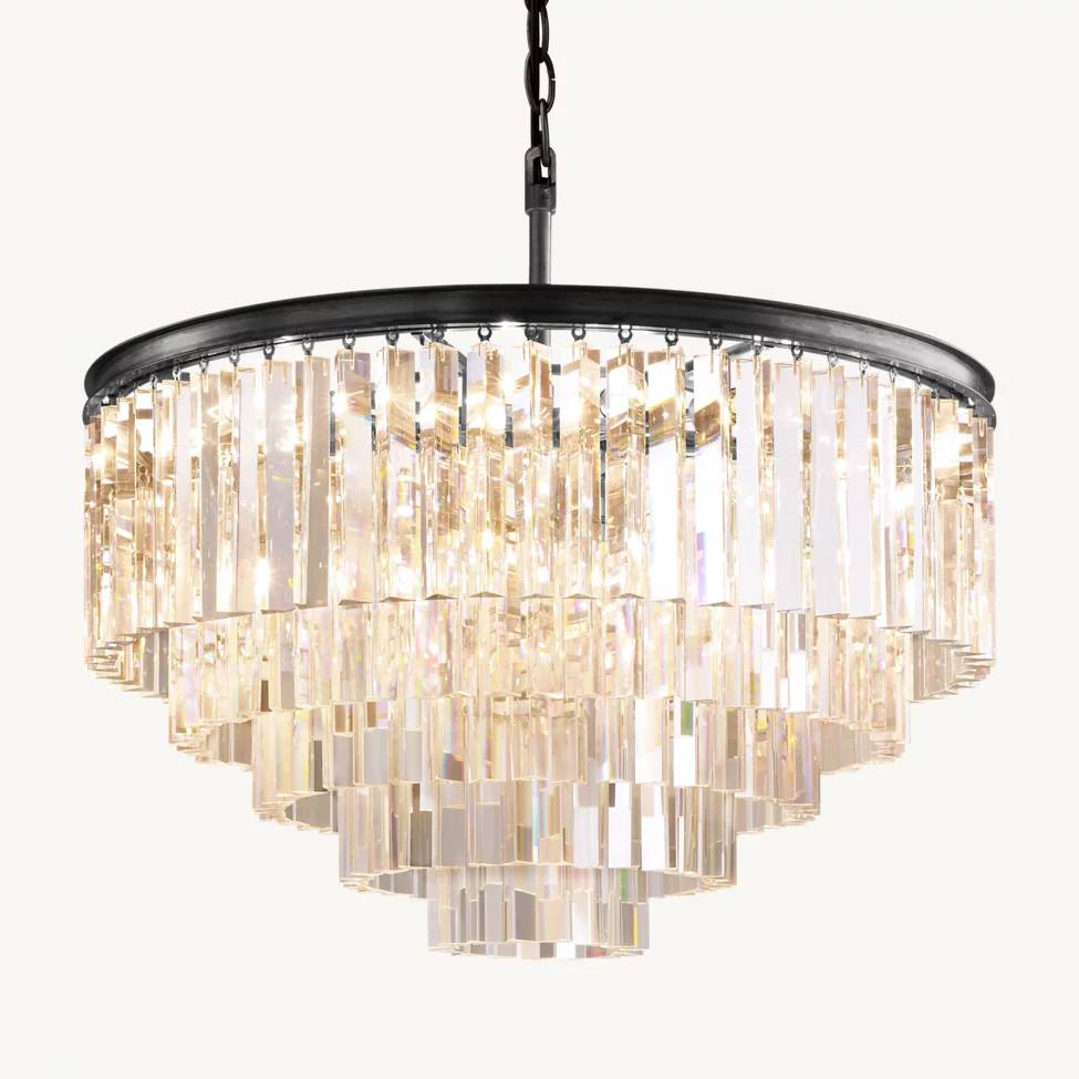 Odeon Round Chandelier 32"