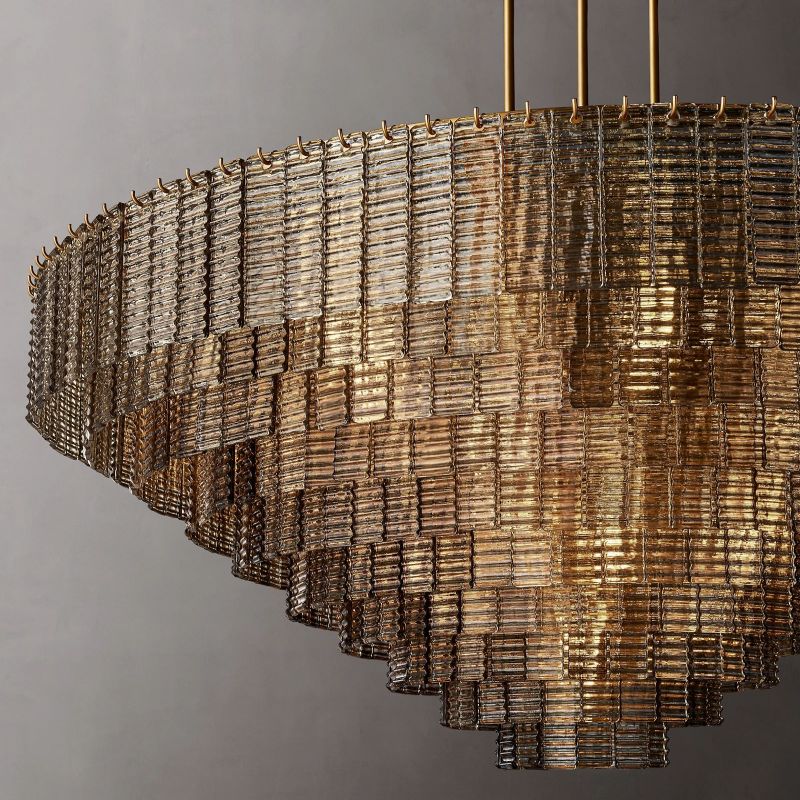 Sirene Round Chandelier 65"