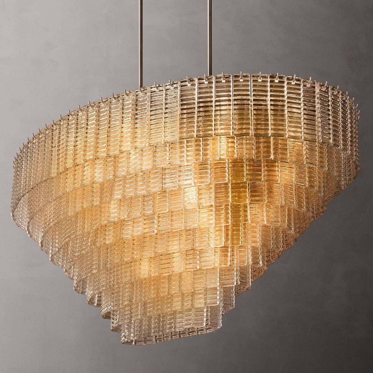 Sirene Oval Chandelier 65"