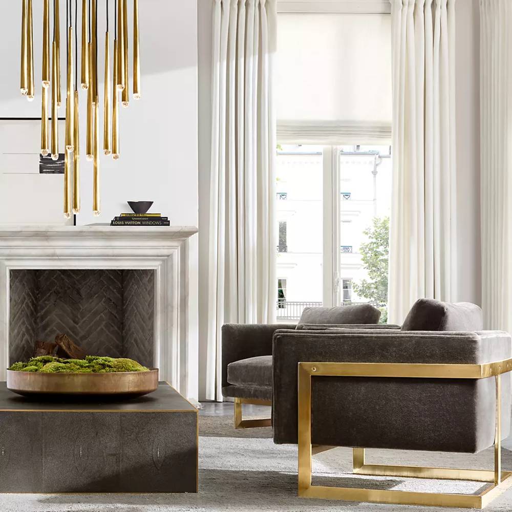Alarico Round Chandelier 30"