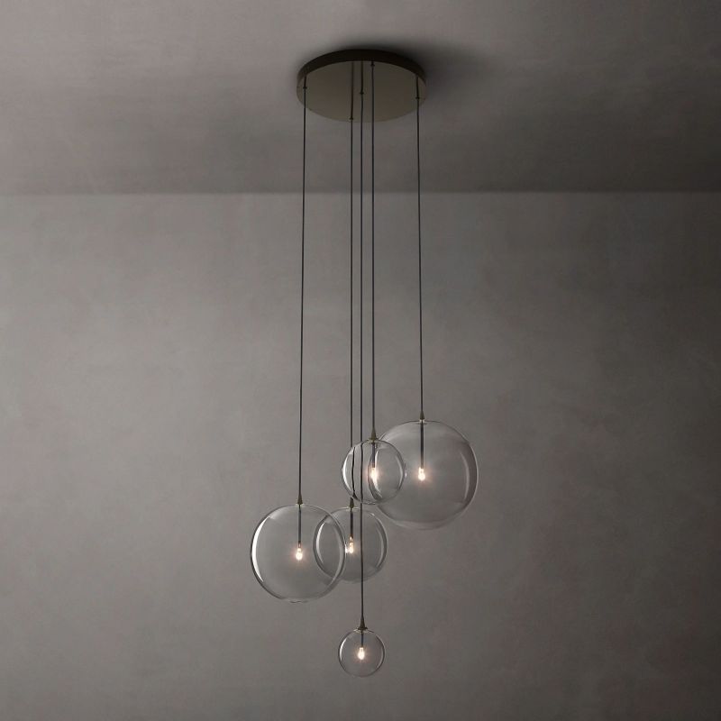 Callene Cluster Chandelier 28"