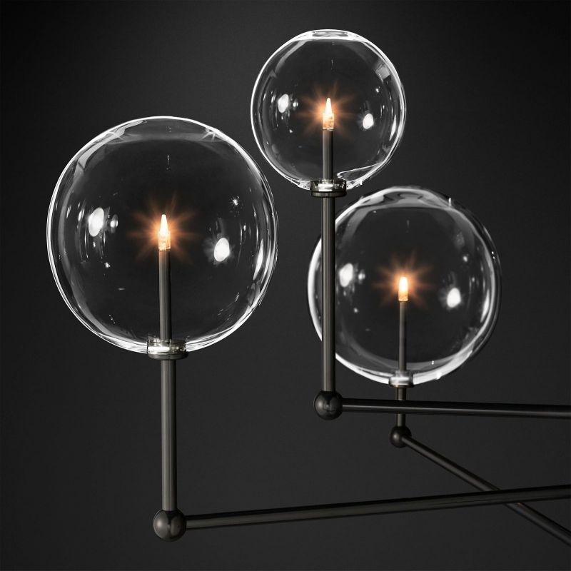 Callene Three-Arm Chandelier 46"