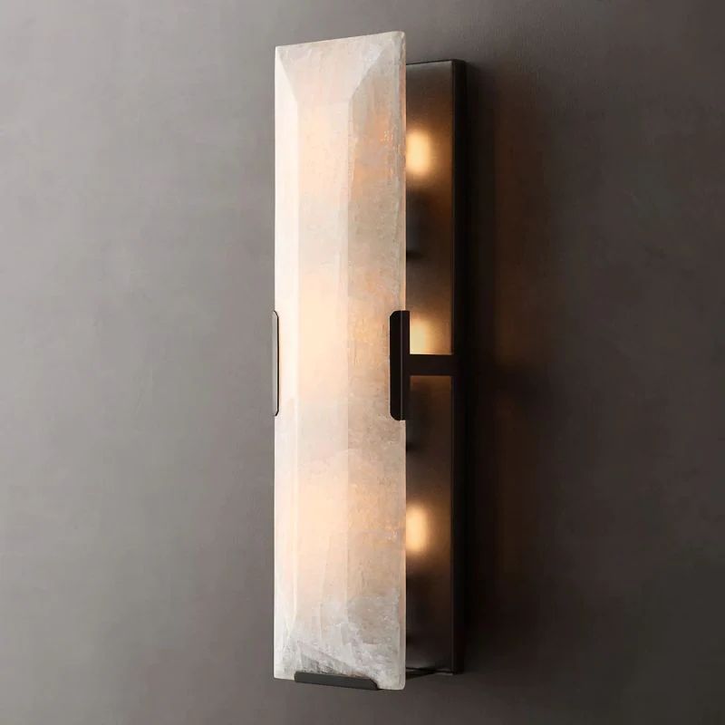 Harlow Calcite Linear Wall Sconce