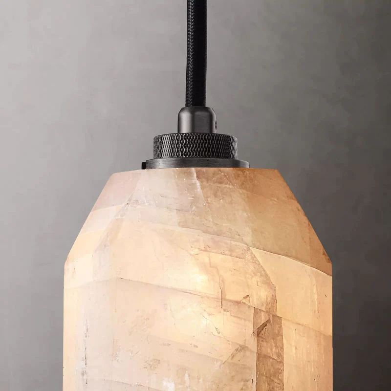 Harlow Calcite Pendant Light
