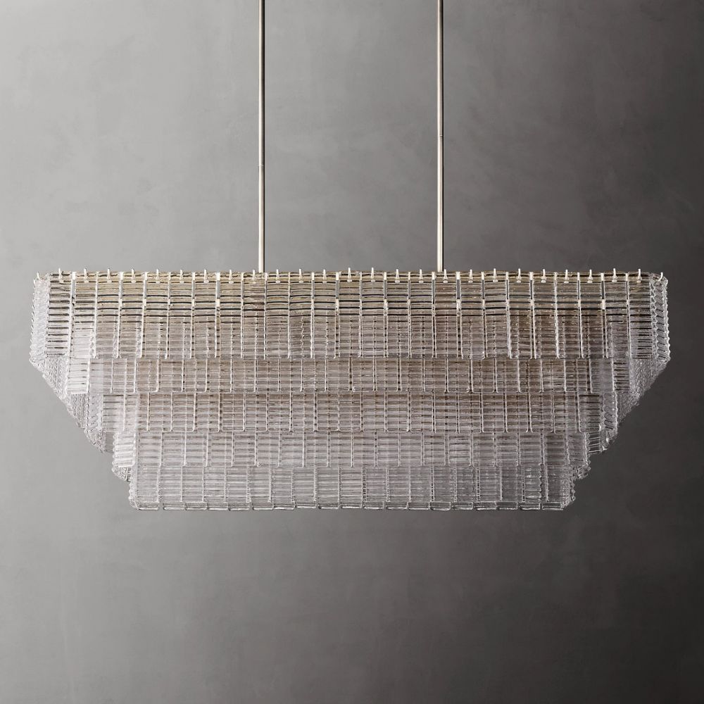 Sirene Rectangle Chandelier 59"