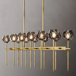 Boule Double Linear Chandelier 60"