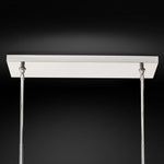 Boule Double Linear Chandelier 60"