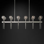 Boule Double Linear Chandelier 60"