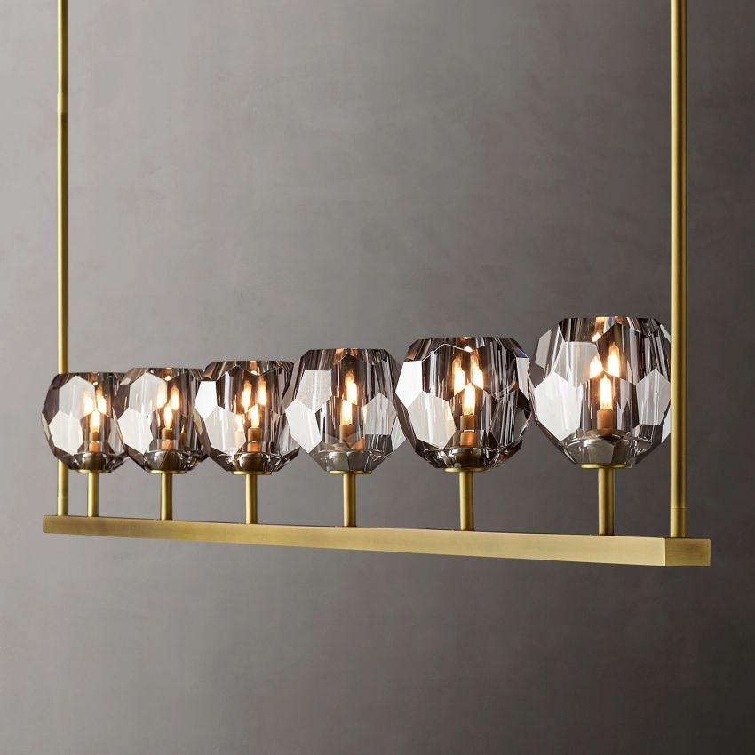Boule Linear Chandelier 60"