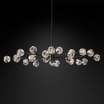 Boule Oval Chandelier 72"
