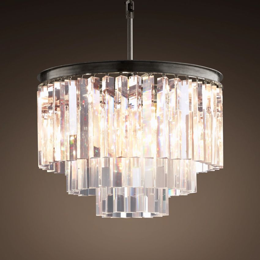 Odeon Round Chandelier 20"