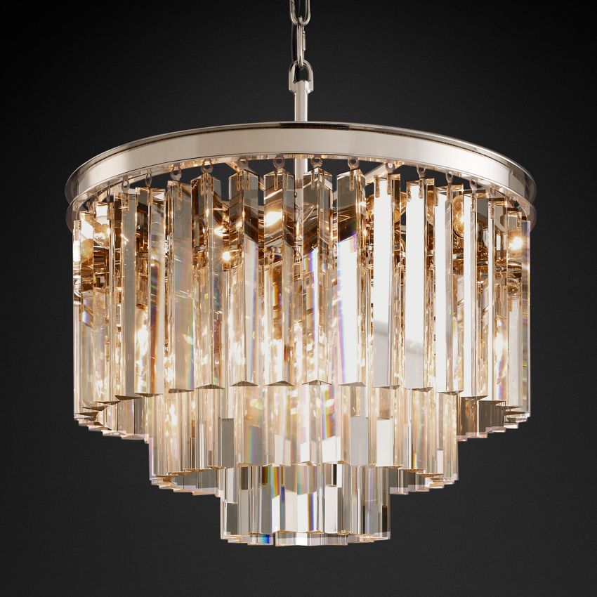 Odeon Round Chandelier 20"