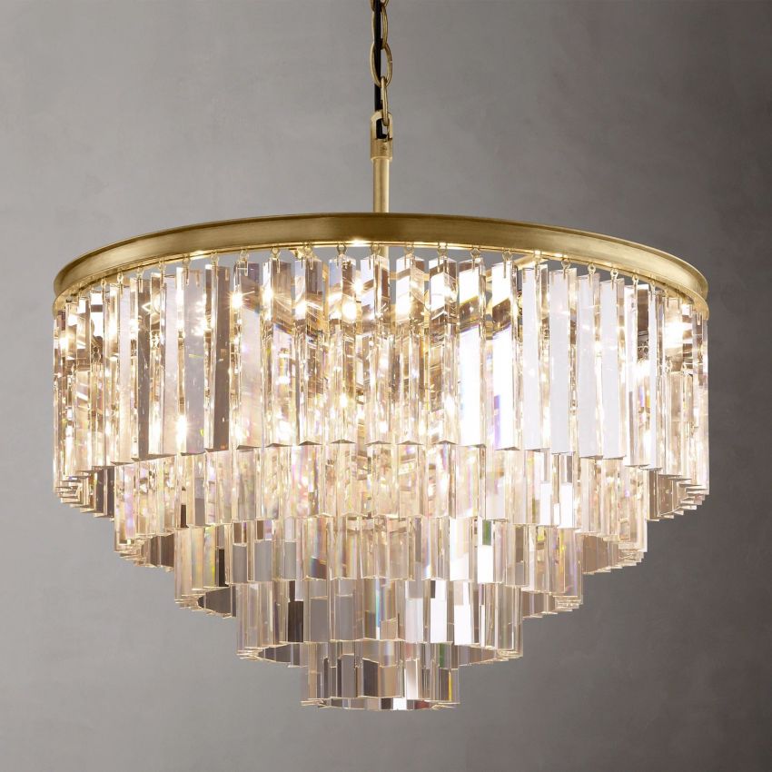 Odeon Round Chandelier 32"