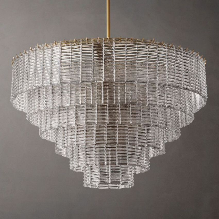 Sirene Round Chandelier 41"