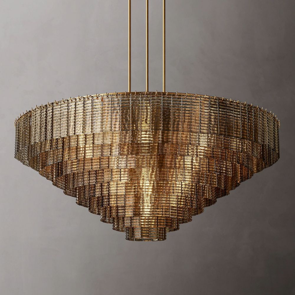 Sirene Round Chandelier 65"