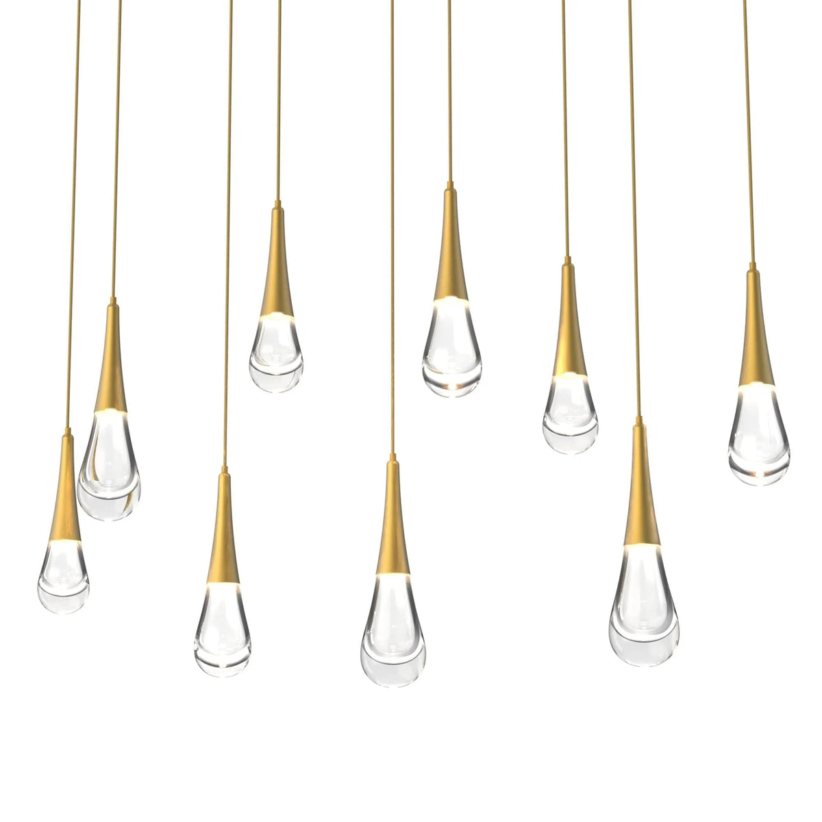Water Drop Rectangle Chandelier