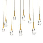 Water Drop Rectangle Chandelier