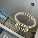 Arcachon Two-Tier Round Chandelier 60"