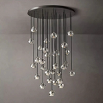 Boule Round Chandelier 40"