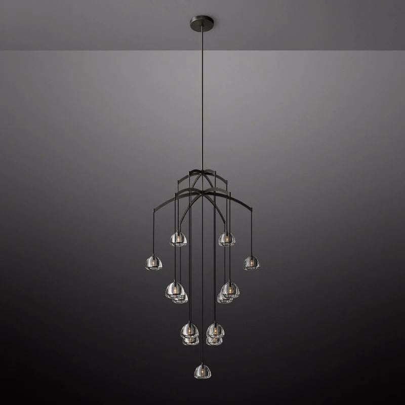 Hemisphere Round Chandelier 60"