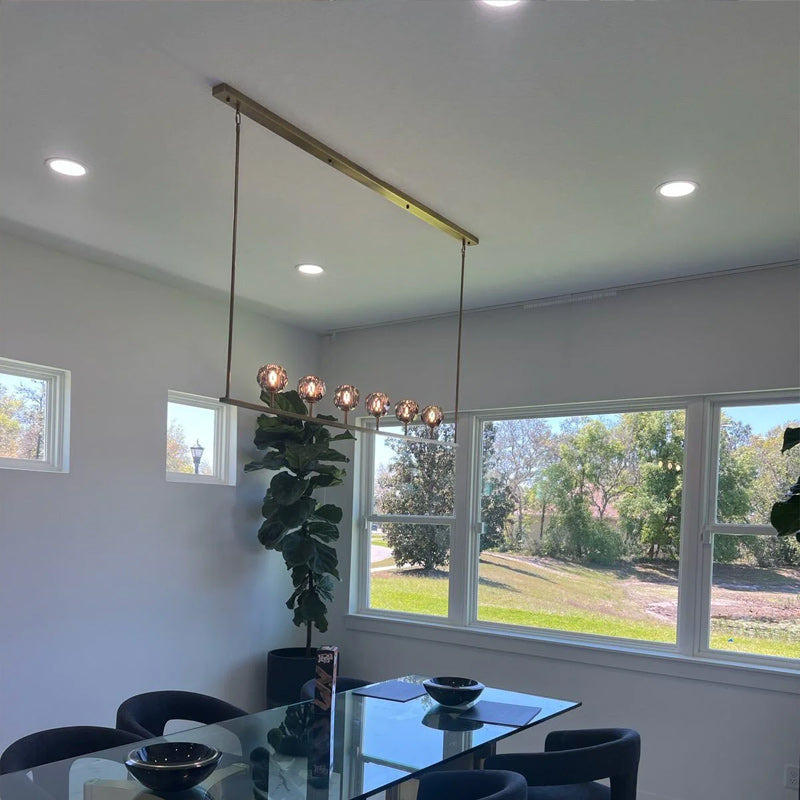Boule Linear Chandelier 60"