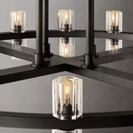 Arcachon Two-Tier Round Chandelier 60"