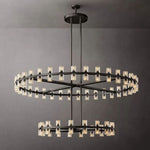 Arcachon Two-Tier Round Chandelier 60"